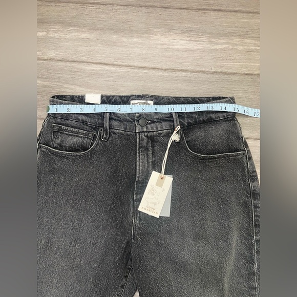 Good American GOOD CLASSIC JEANS GCTP602BT BLACK159 Sz 6/28 - Picture 9 of 12